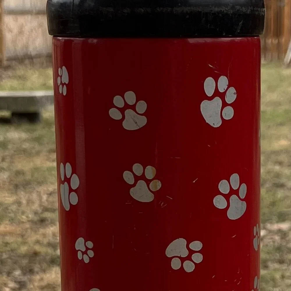 🐾 Guardian Gear Stainless Steel Pet Water Bottle – 24oz 🐾 Roller Ball Nozzle